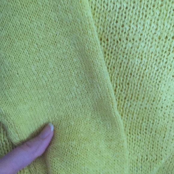 Loft Yellow Sweater - Picture 7 of 7